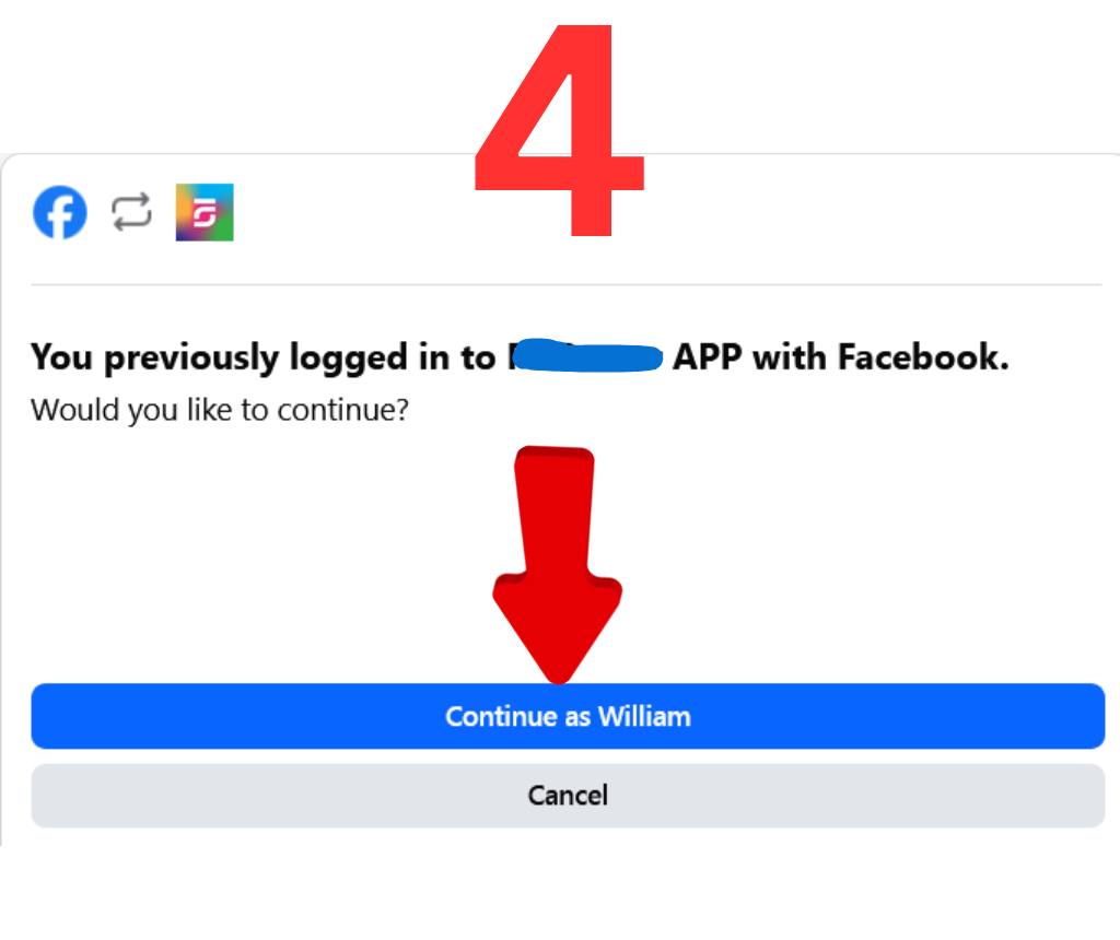Step 4: Select your Facebook page