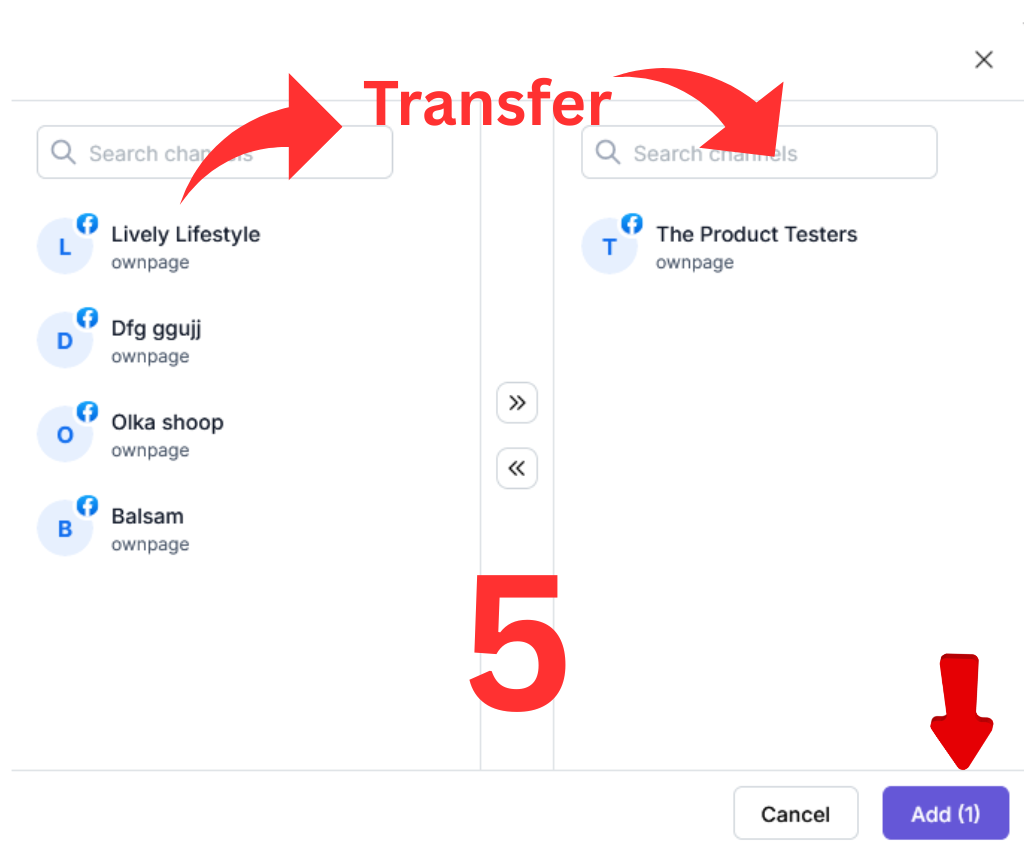 Step 5: Complete connection